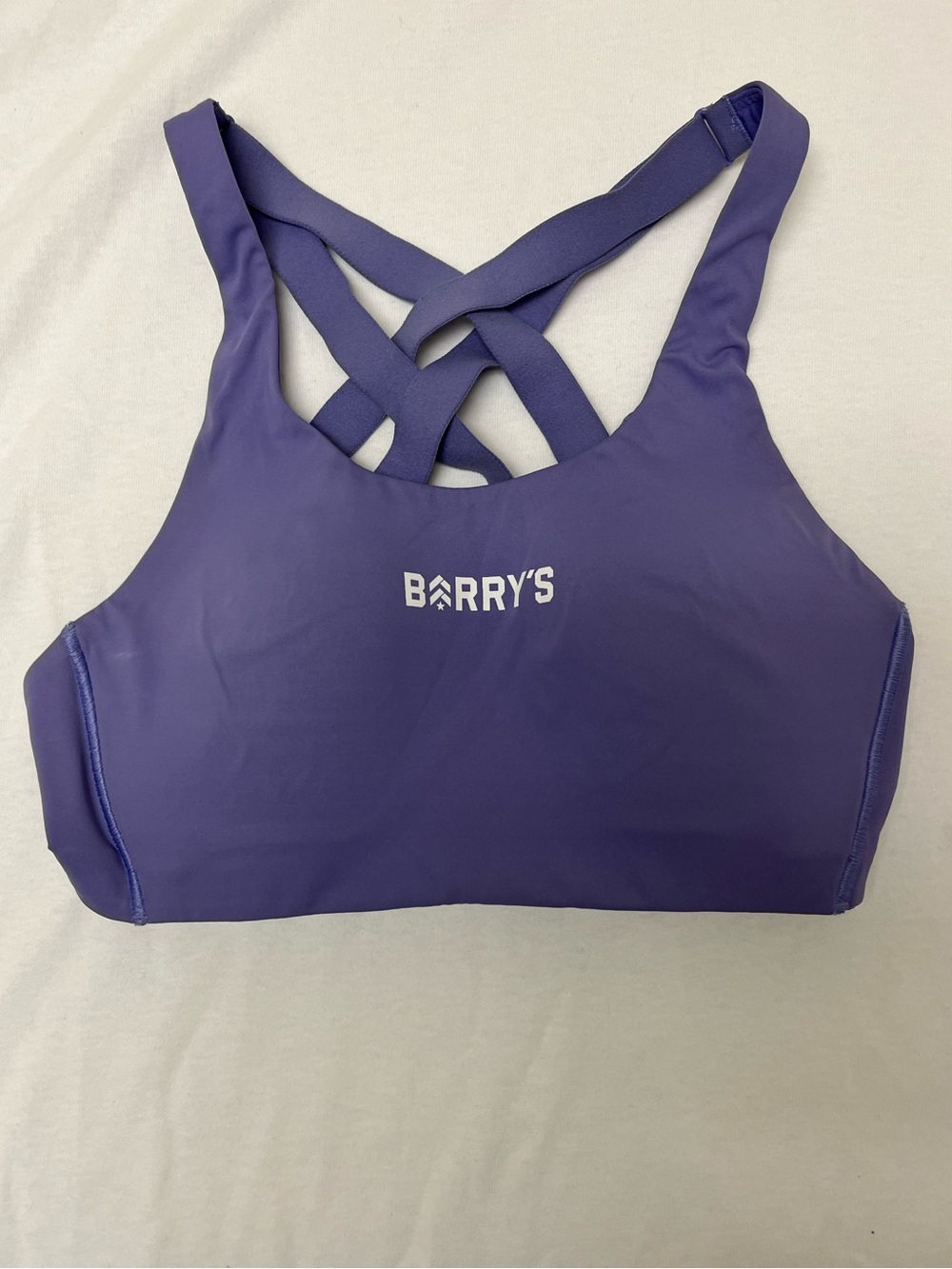 Barry’s x Lululemon Purple Sports Bra – Size 32B | Limited Edition